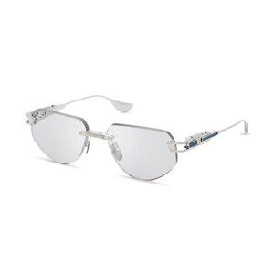 NEW  DITA SUNGLASSES SILVER UNISEX EYEWEAR DITA GRAND-IMPERYN DTX-164-A-02